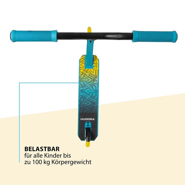 HUDORA Stunt Scooter Kids, hellblau