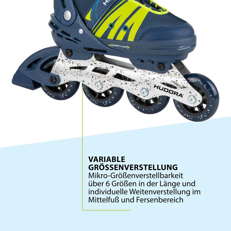 HUDORA Inline Skates Comfort, deep blue, Gr. 29-40