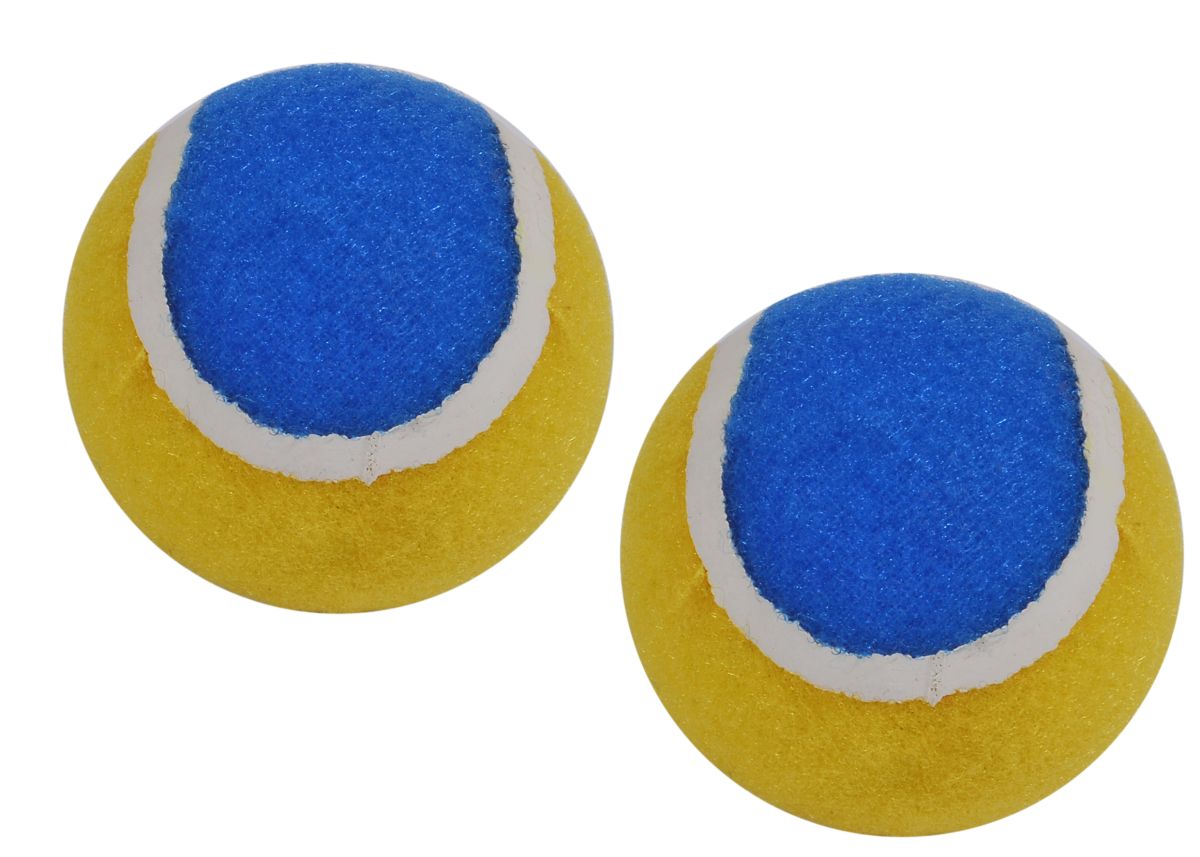 Hudora Ersatzbälle für Klettballspiel 3.0, 2 Stück