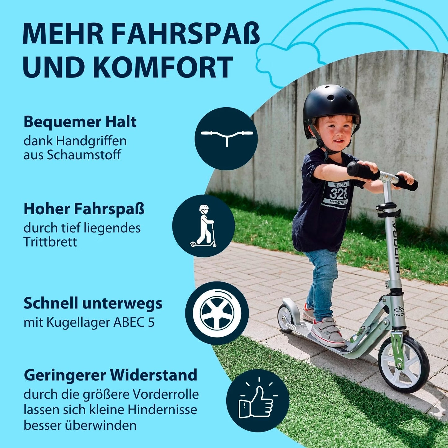 HUDORA Little BigWheel, Scooter (B-Ware)