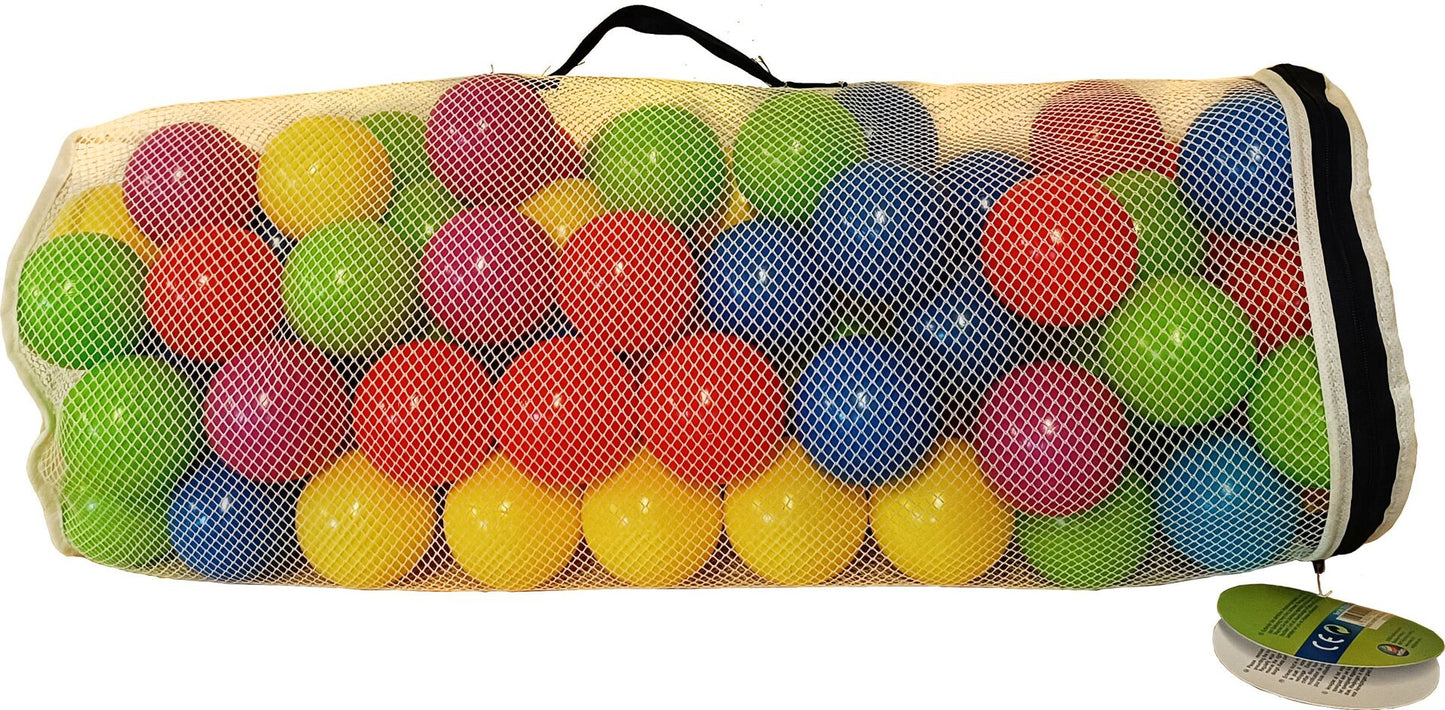 Balles pour piscine à balles, en filet, 100 pièces de Outdoor active