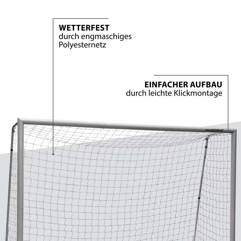 HUDORA Fußballtor Expert, verschiedene Größen (B-Ware)