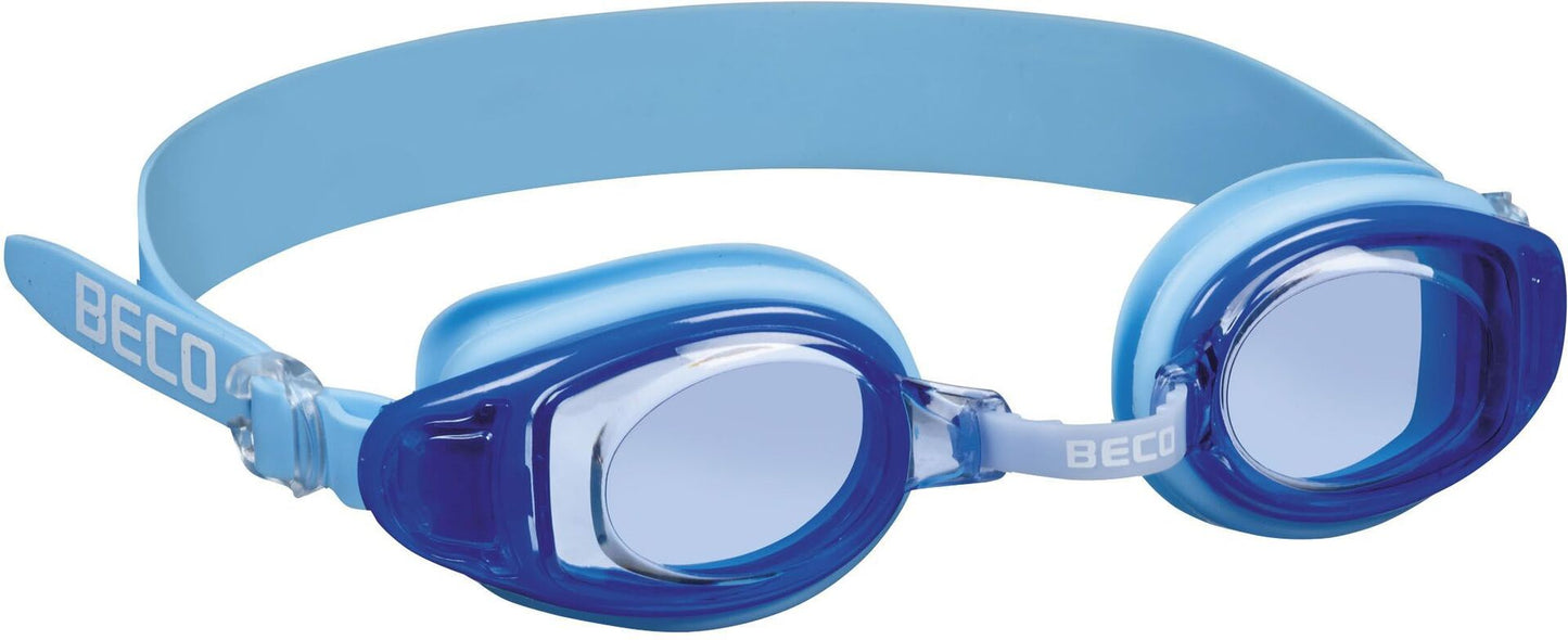 Schwimmbrille Kinder + Jugendliche blau