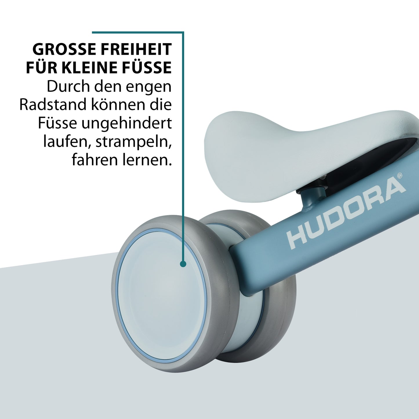Draisienne HUDORA Mini, bleu