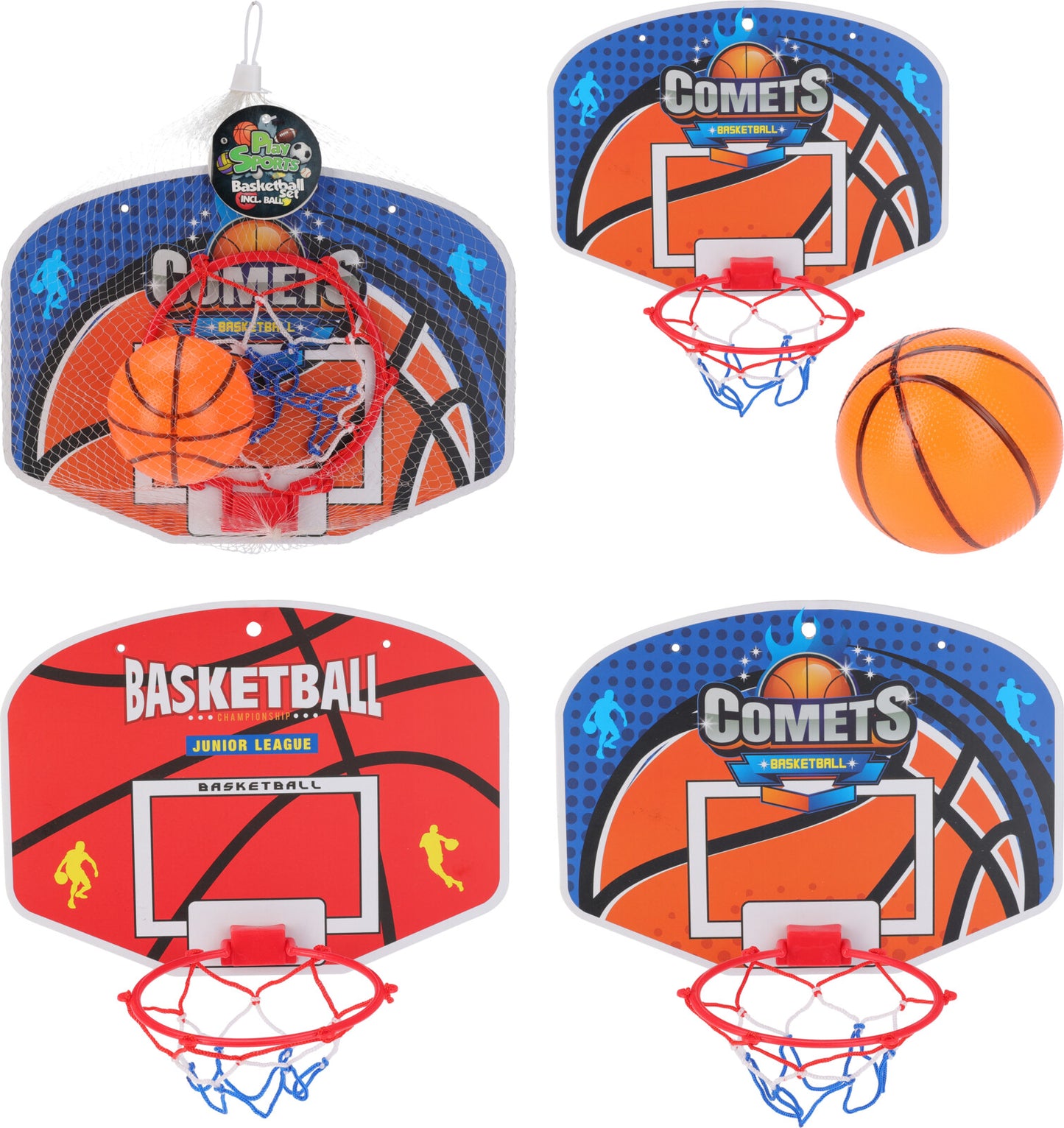 Mini Basketball-Set - Korb mit Ball