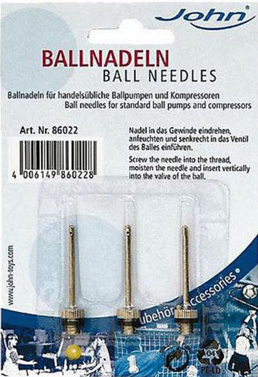 Ballnadeln aus Metall, 3 Stück