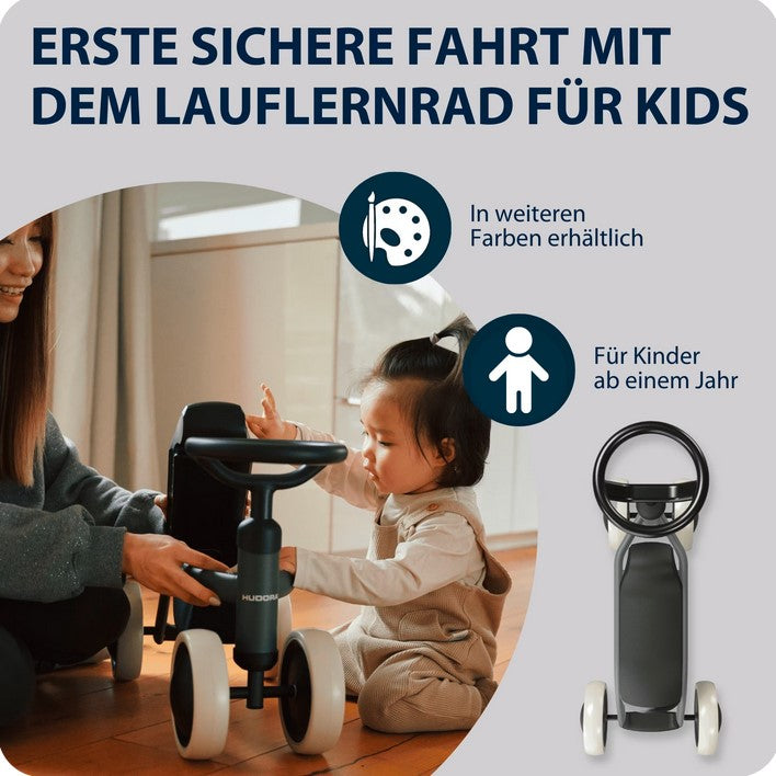 HUDORA Laufrad Steppy 6" - verschiedene Farben