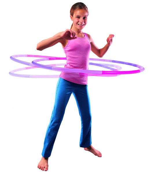 Hula-Hoop-Reifen, Plastik - sehr leicht von Simba, Ø 80 cm