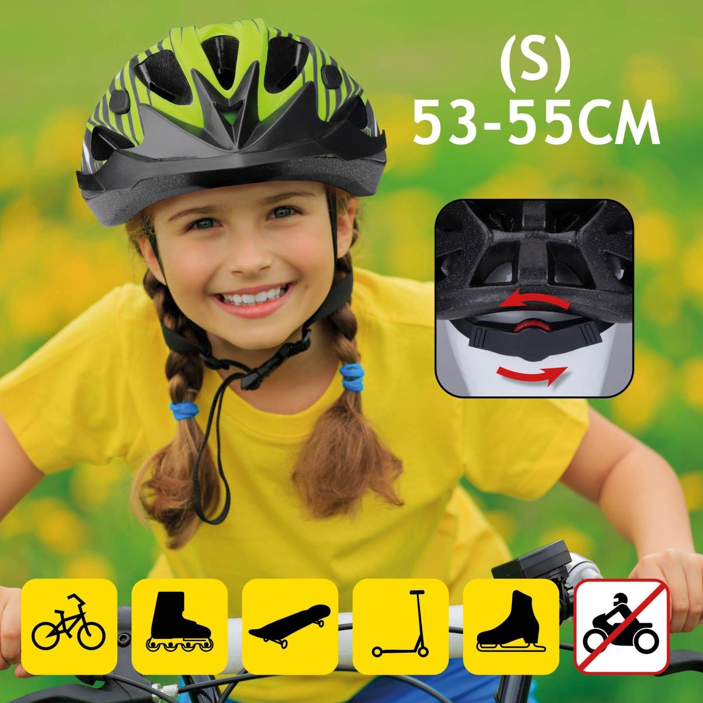 Fahrradhelm von DUNLOP, Größe S 53-55 cm mit Visier, verschiedene Farben