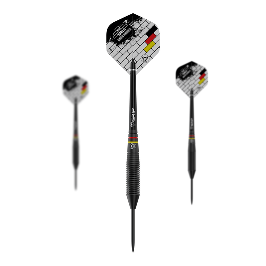 Bulls Martin Schindler The Wall Black Brass Steeldarts - 23g
