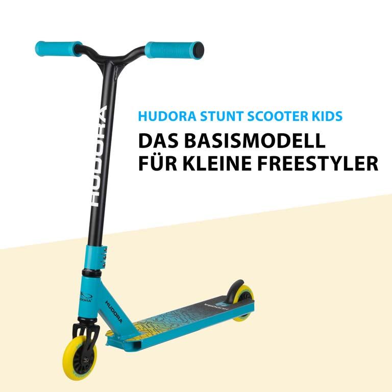HUDORA Stunt Scooter Kids, hellblau