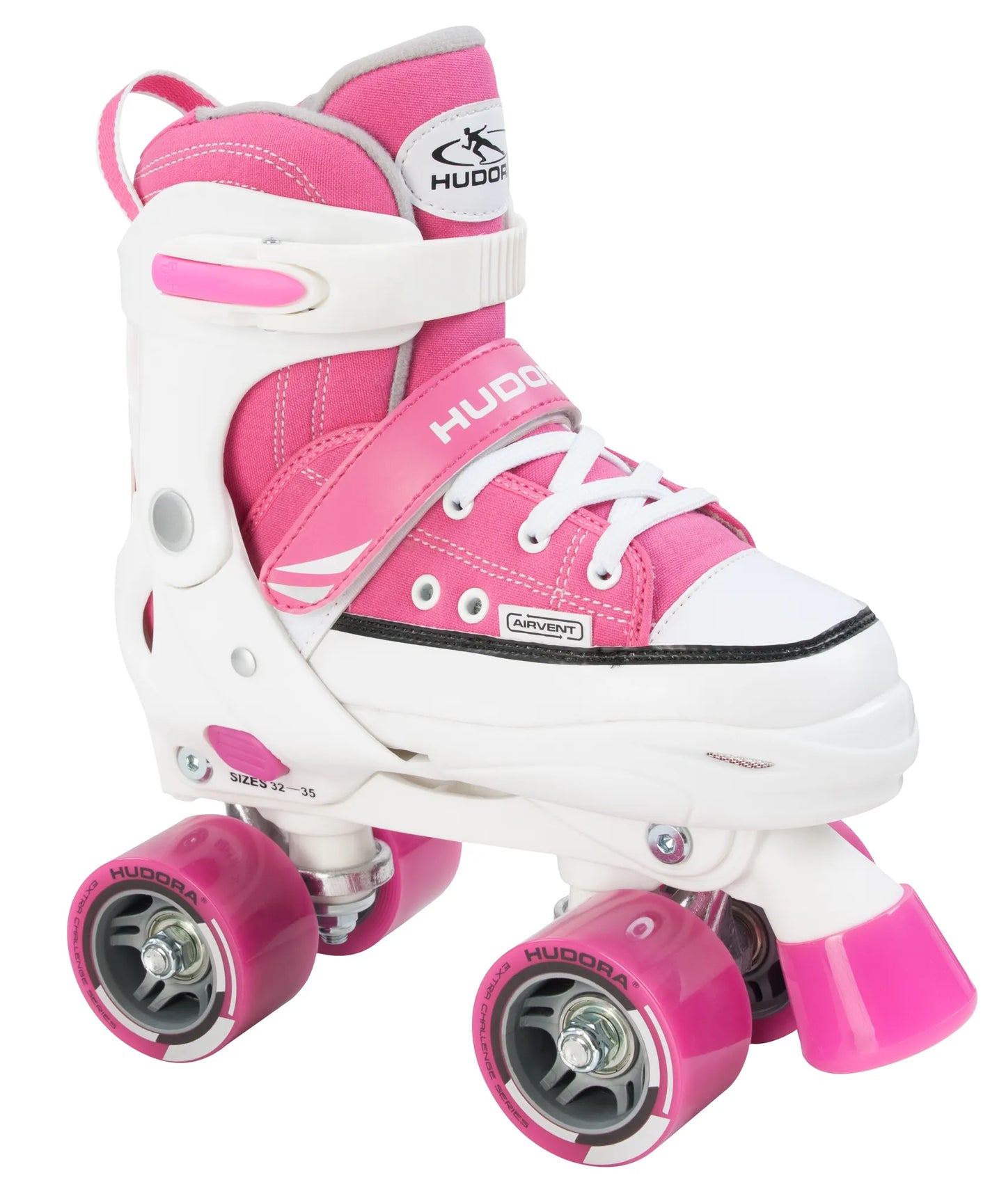 HUDORA Rollschuh Roller Skate, pink, Gr. 28-39
