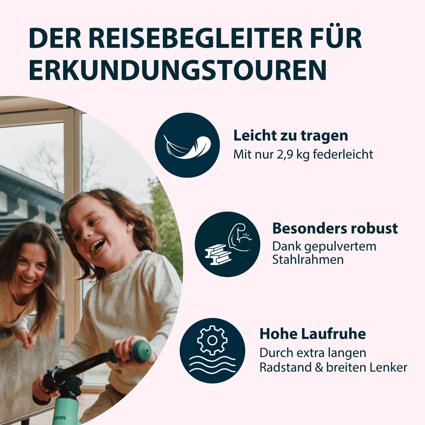 HUDORA Laufrad Up 10“ - verschiedene Farben