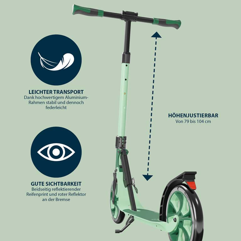 HUDORA BigWheel 205 Advanced - verschiedene Farben