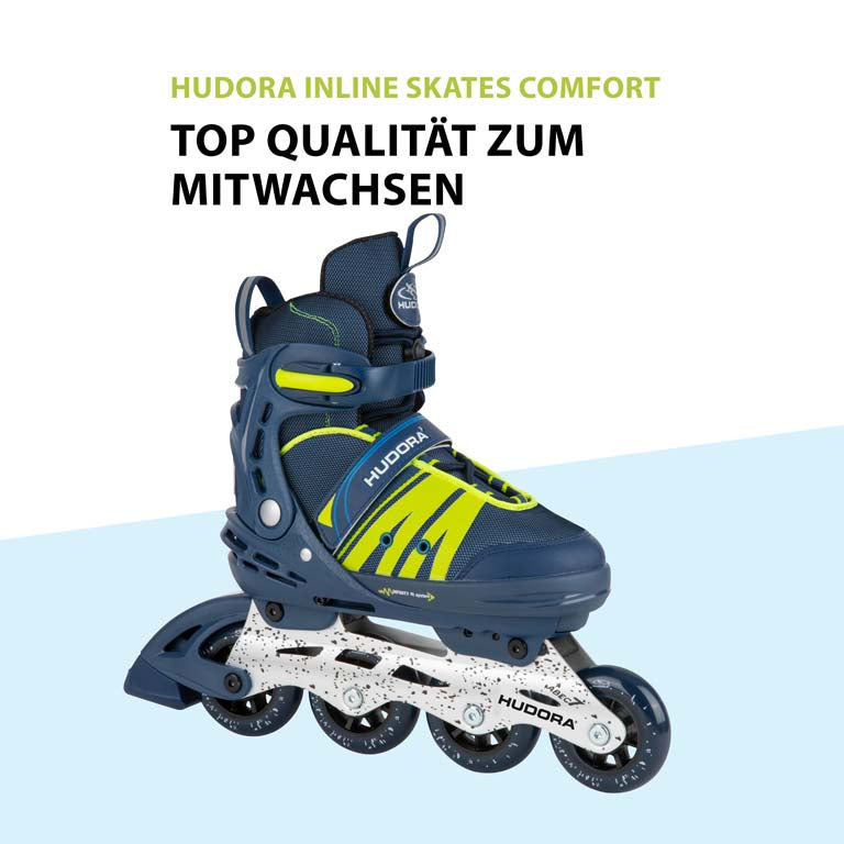 HUDORA Inline Skates Comfort, deep blue, Gr. 29-40