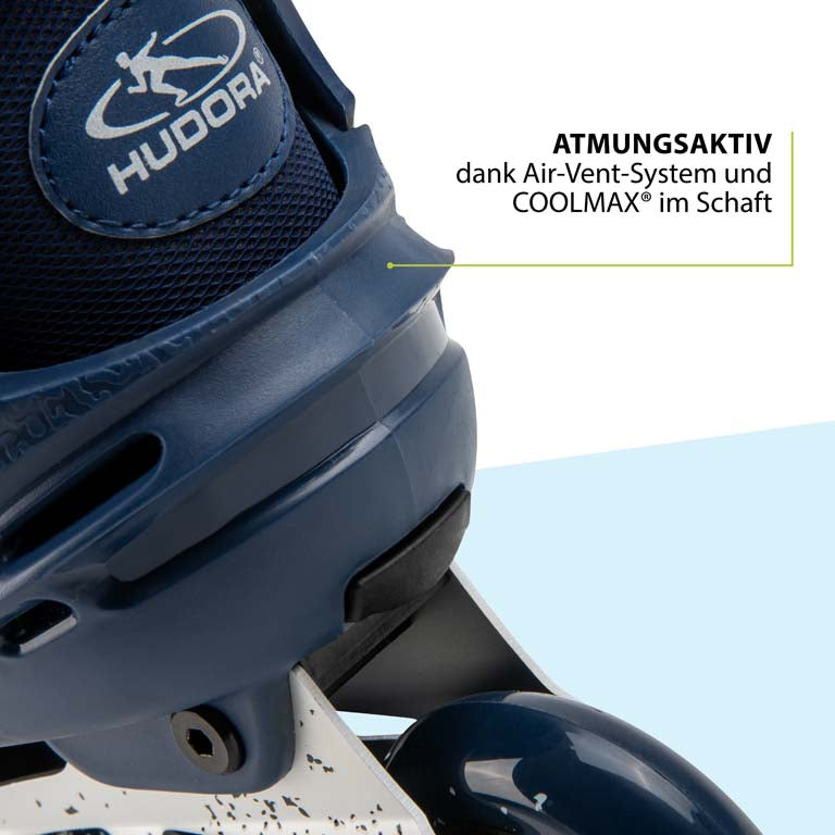HUDORA Inline Skates Comfort, deep blue, Gr. 29-40