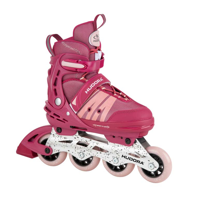 HUDORA Inline Skates Comfort, strong berry, Gr. 29-40