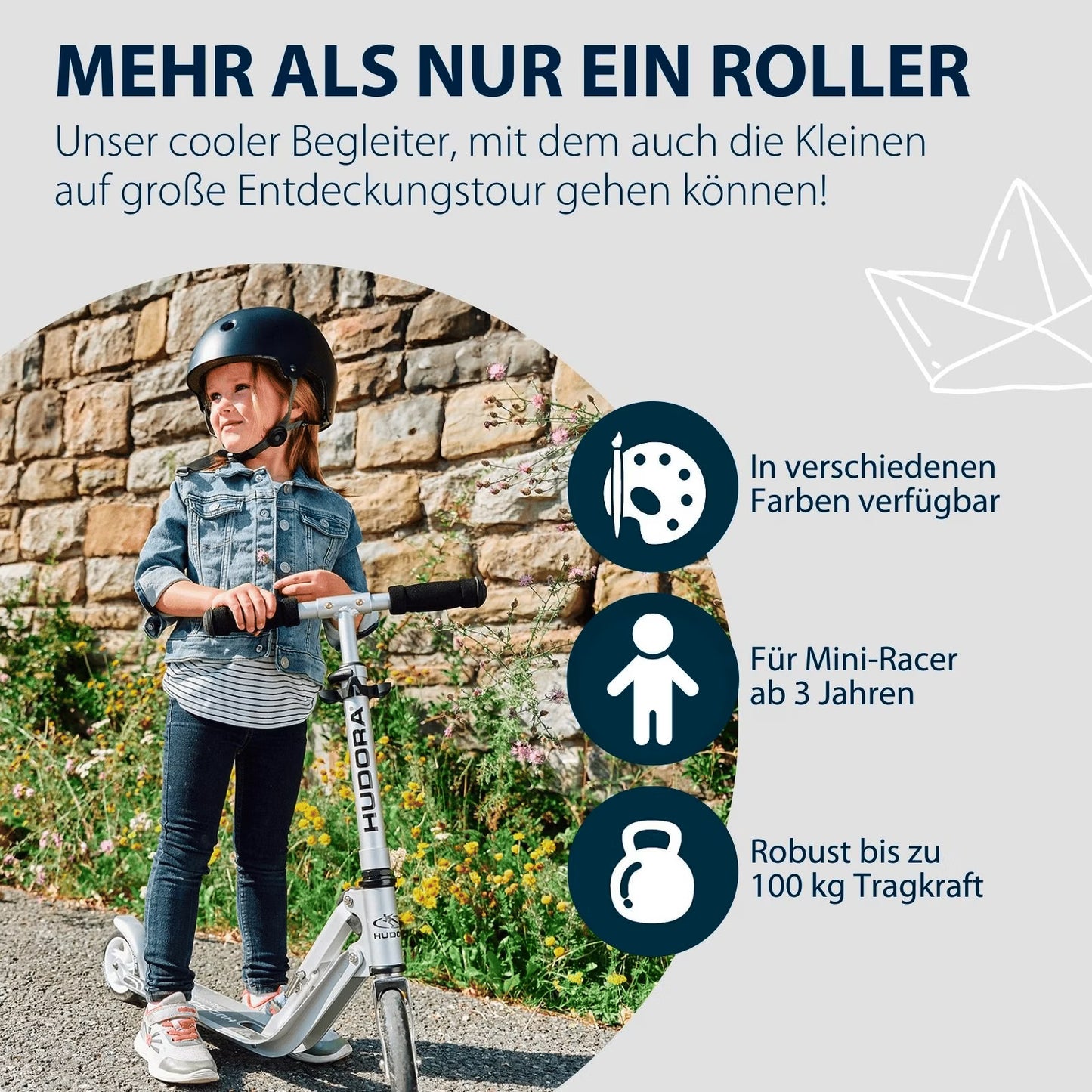 HUDORA Little BigWheel, Scooter (B-Ware)