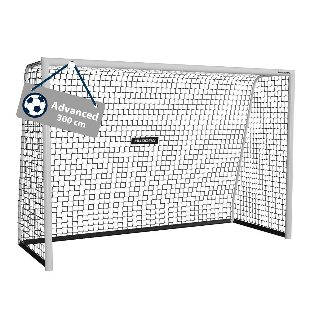 HUDORA Fußballtor Advanced White, verschiedene Größen (B-Ware)