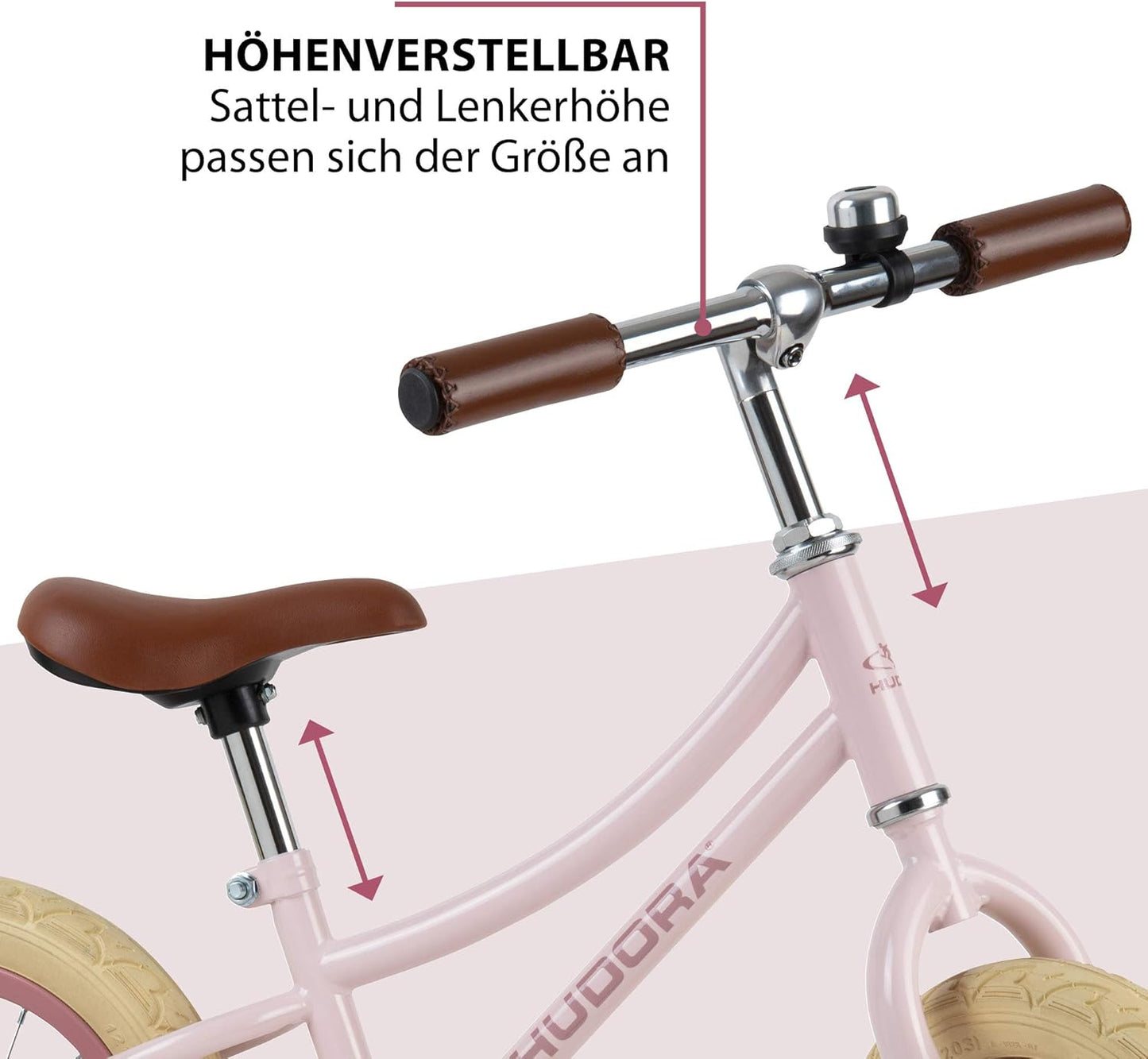 HUDORA Laufrad Retro - verschiedene Farben Boy / Girl