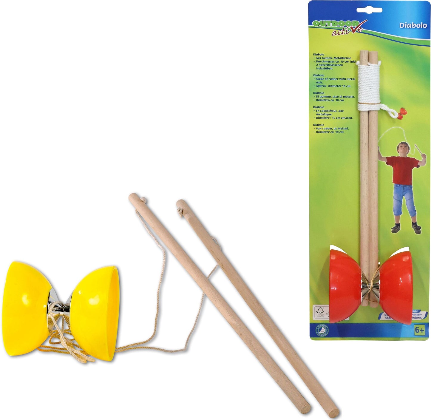 Diabolo, 10 cm von Outdoor active