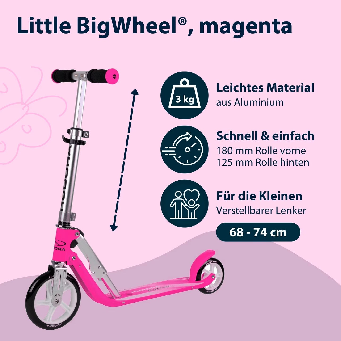 HUDORA Little BigWheel, Scooter (B-Ware)