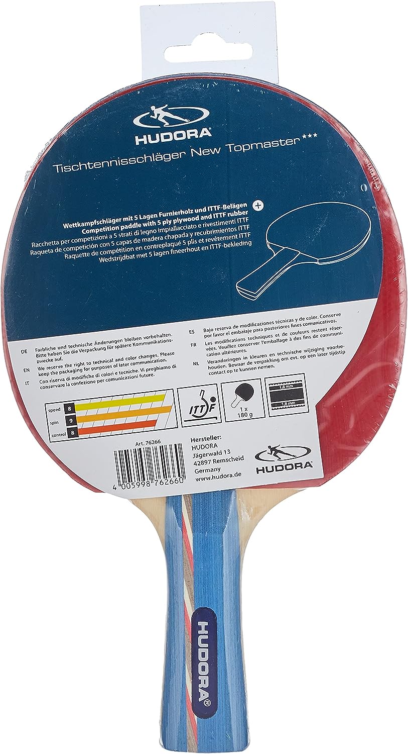 Raquette de tennis de table HUDORA New Topmaster 