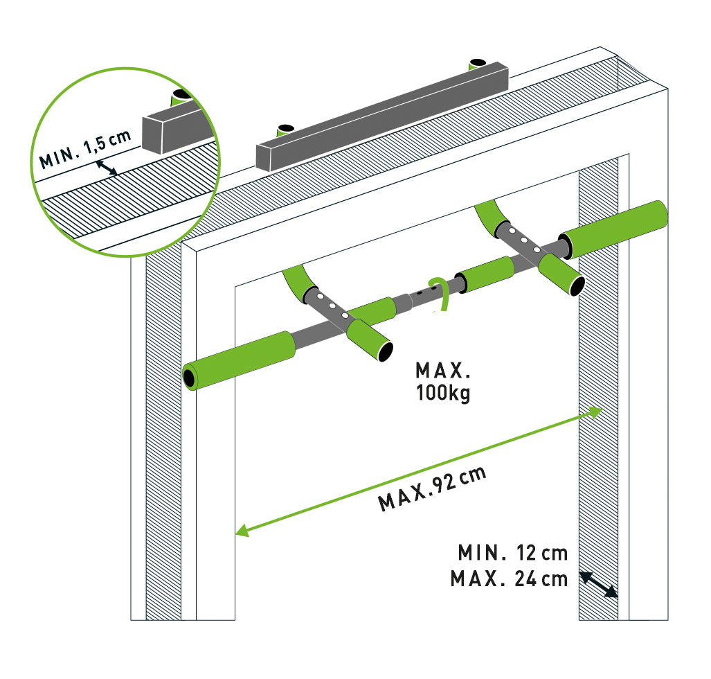 Schildkröt Multifunktionales Türreck 4 in 1