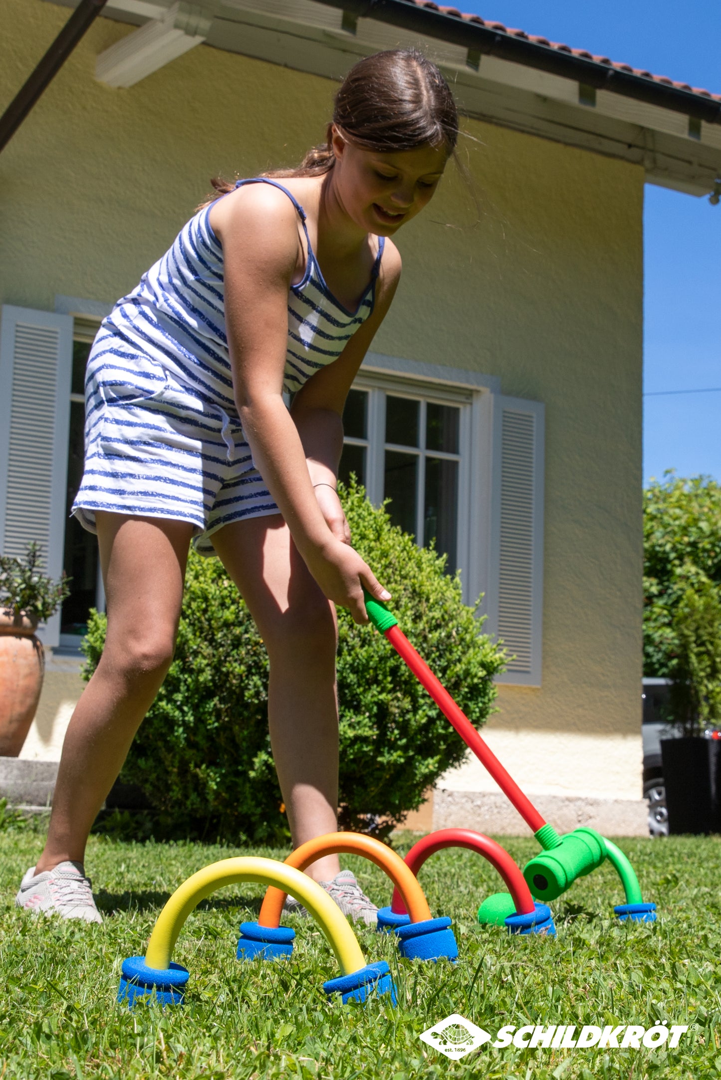 Ensemble de croquet souple Schildkröt