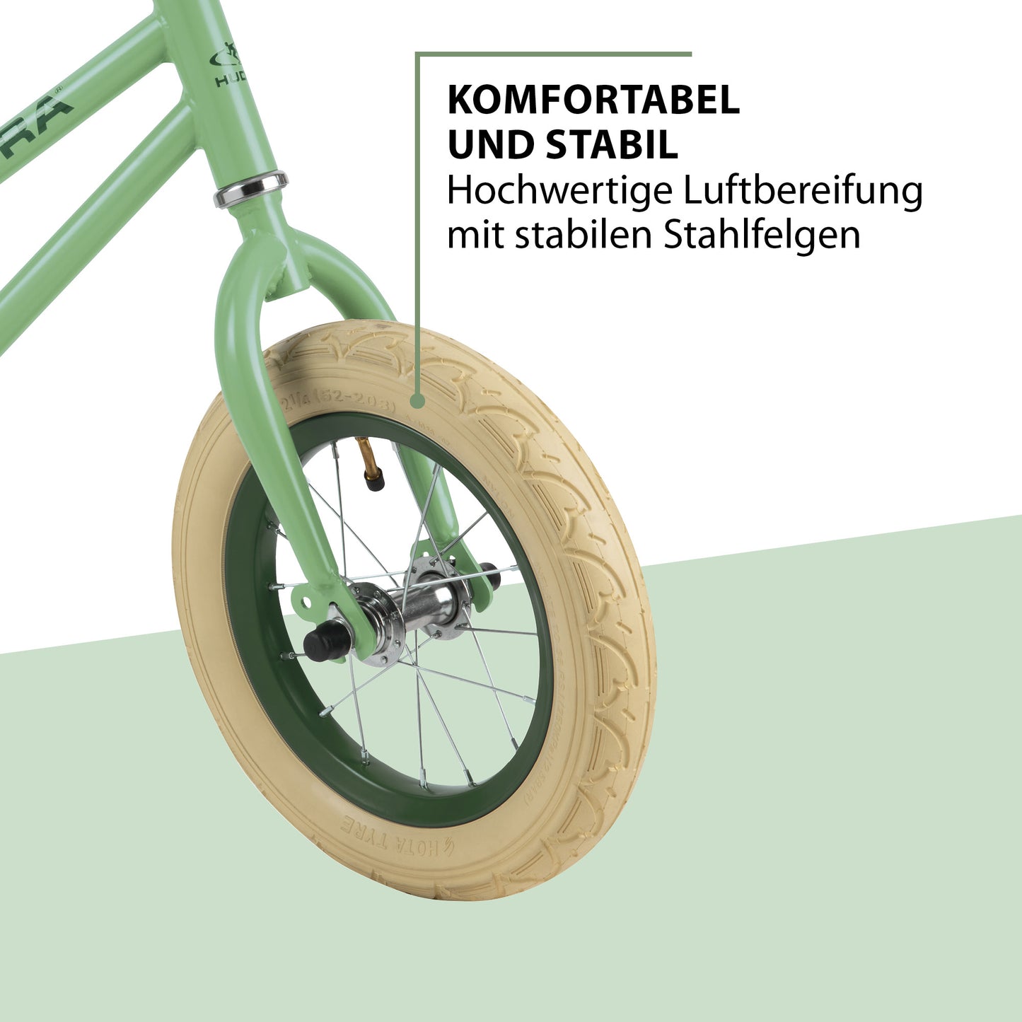 HUDORA Laufrad Retro - verschiedene Farben Boy / Girl
