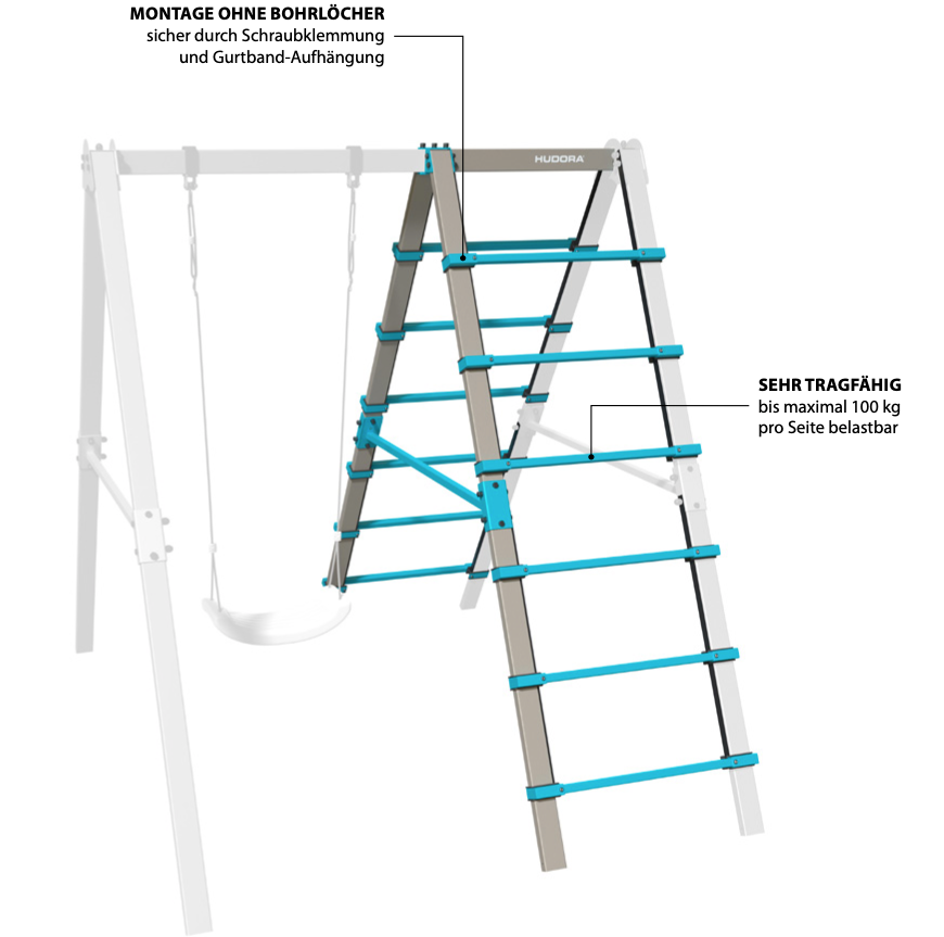 Module supplémentaire d'échelle HUDORA Swing Vario 