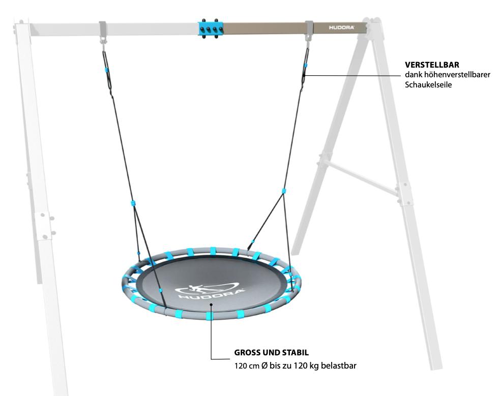 HUDORA Schaukel Vario Ergänzungsmodul Nest (B-Ware)