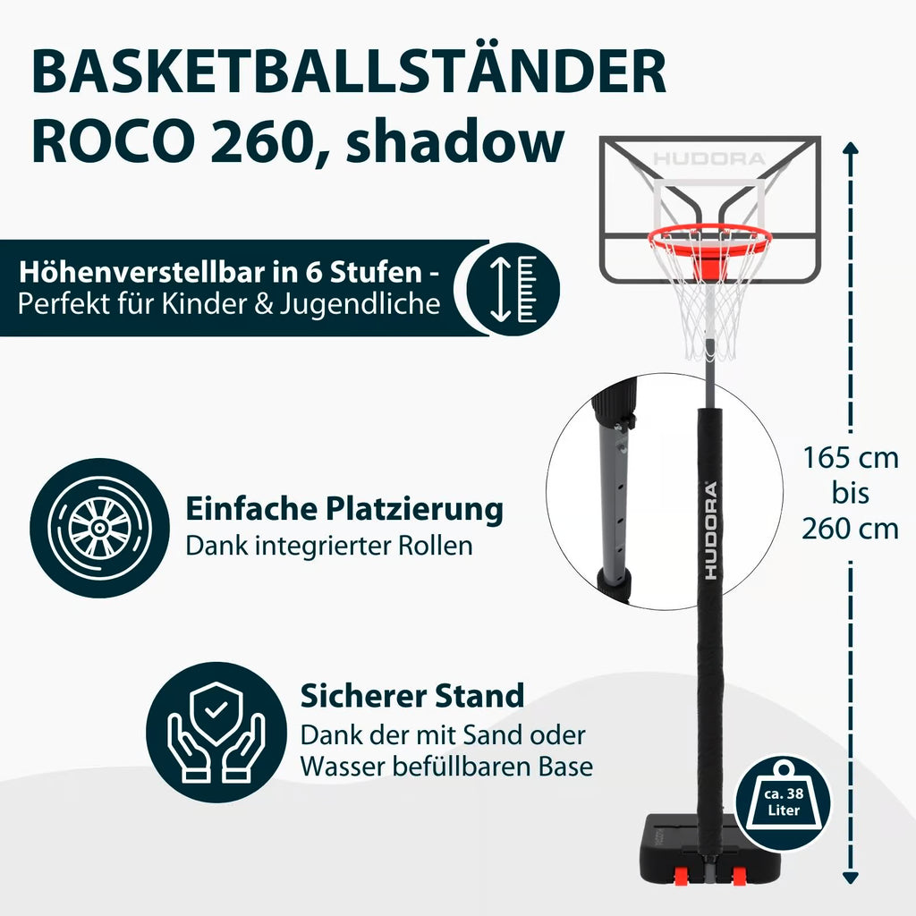 Playoff 205 du stand de basket HUDORA 