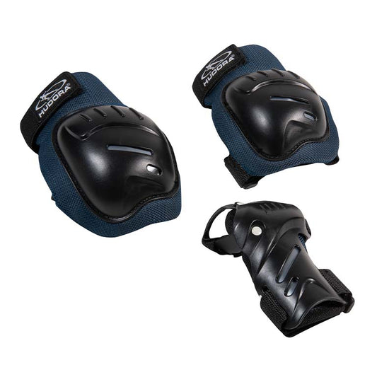 HUDORA Biomechanisches Protektoren Set Comfort, blue