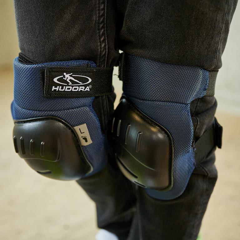 HUDORA Biomechanical Protector Set Comfort, blue 