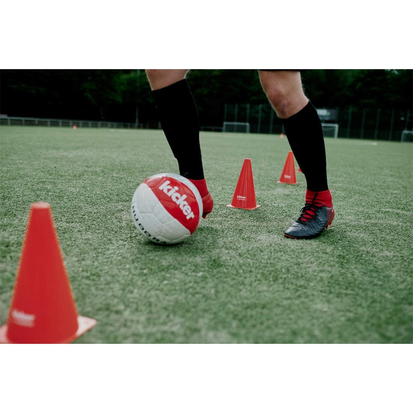 Coffret de football HUDORA - Édition Kicker, plan de match et stade