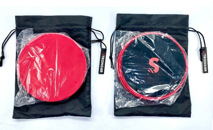 Core Slider de Strongrr Lot de 2 avec sac