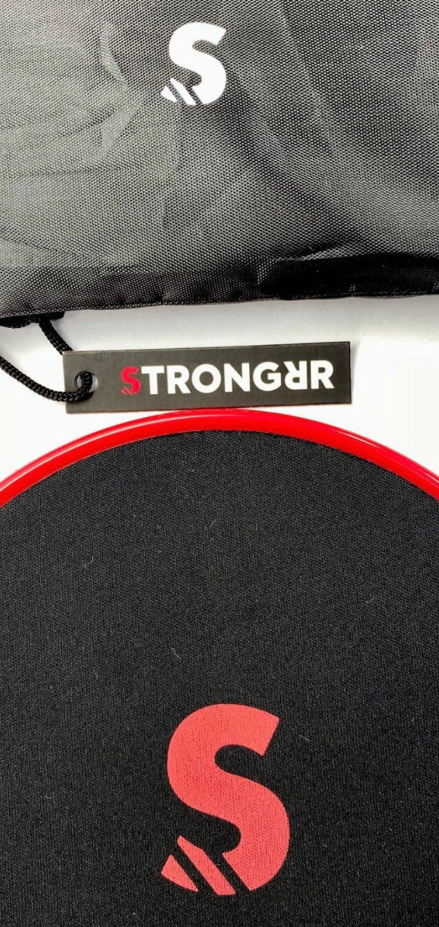Core Slider de Strongrr Lot de 2 avec sac