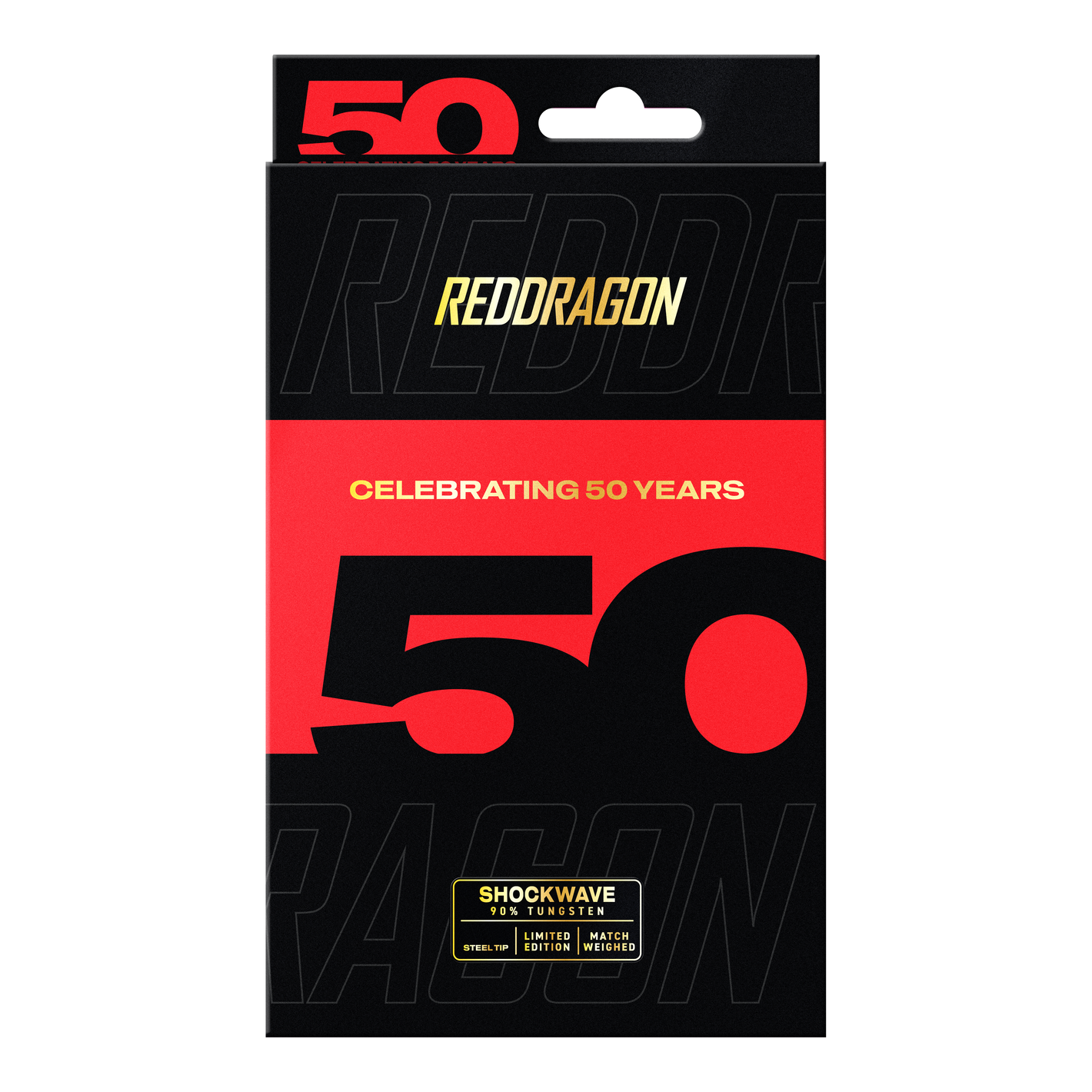Red Dragon 50 Year Collection Shockwave Steeldarts - 26g