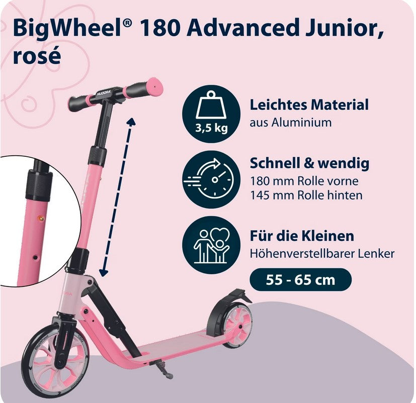 HUDORA BigWheel 180 Advanced Junior - verschiedene Farben (B-Ware)