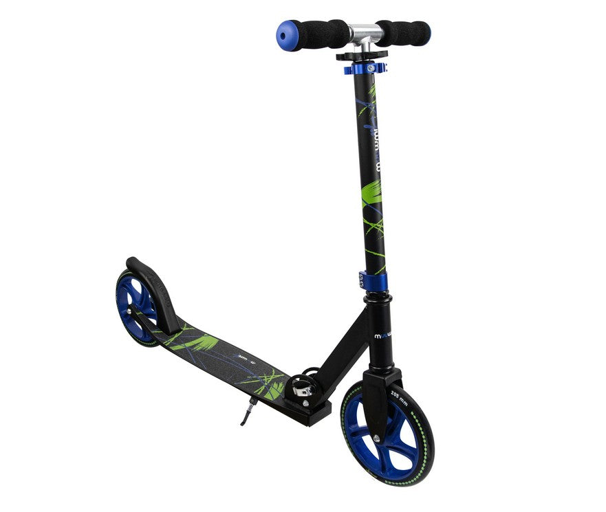 muuwmi Aluminium Scooter schwarz-blau 205 mm (B-Ware)