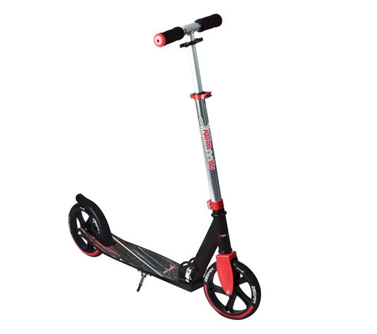 muuwmi Aluminium Scooter schwarz-rot 205 mm (B-Ware)