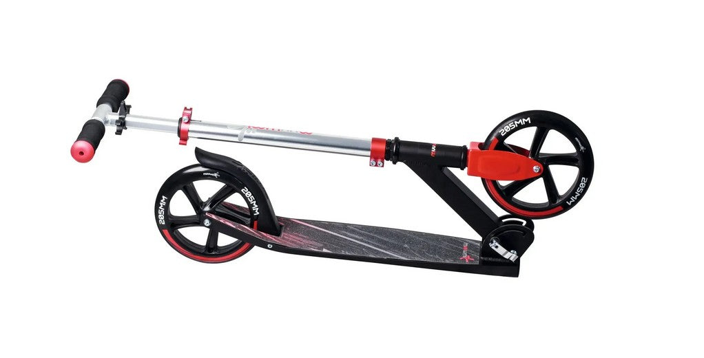 muuwmi Aluminium Scooter schwarz-rot 205 mm (B-Ware)