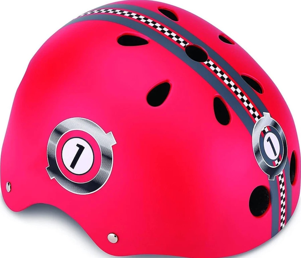 Globber Kinderhelm Racing Red - Gr. XXS/XS (48-51 cm)