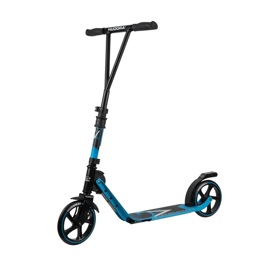 HUDORA BigWheel Generation V 205 Scooter, hellblau für Jugendliche & Erwachsene