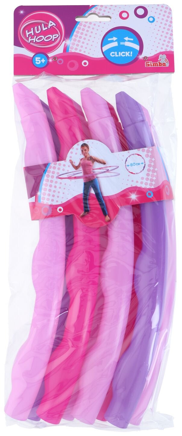 Hula-Hoop-Reifen, Plastik - sehr leicht von Simba, Ø 80 cm