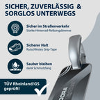 HUDORA Little BigWheel, Scooter silber "Exklusiv Edition"
