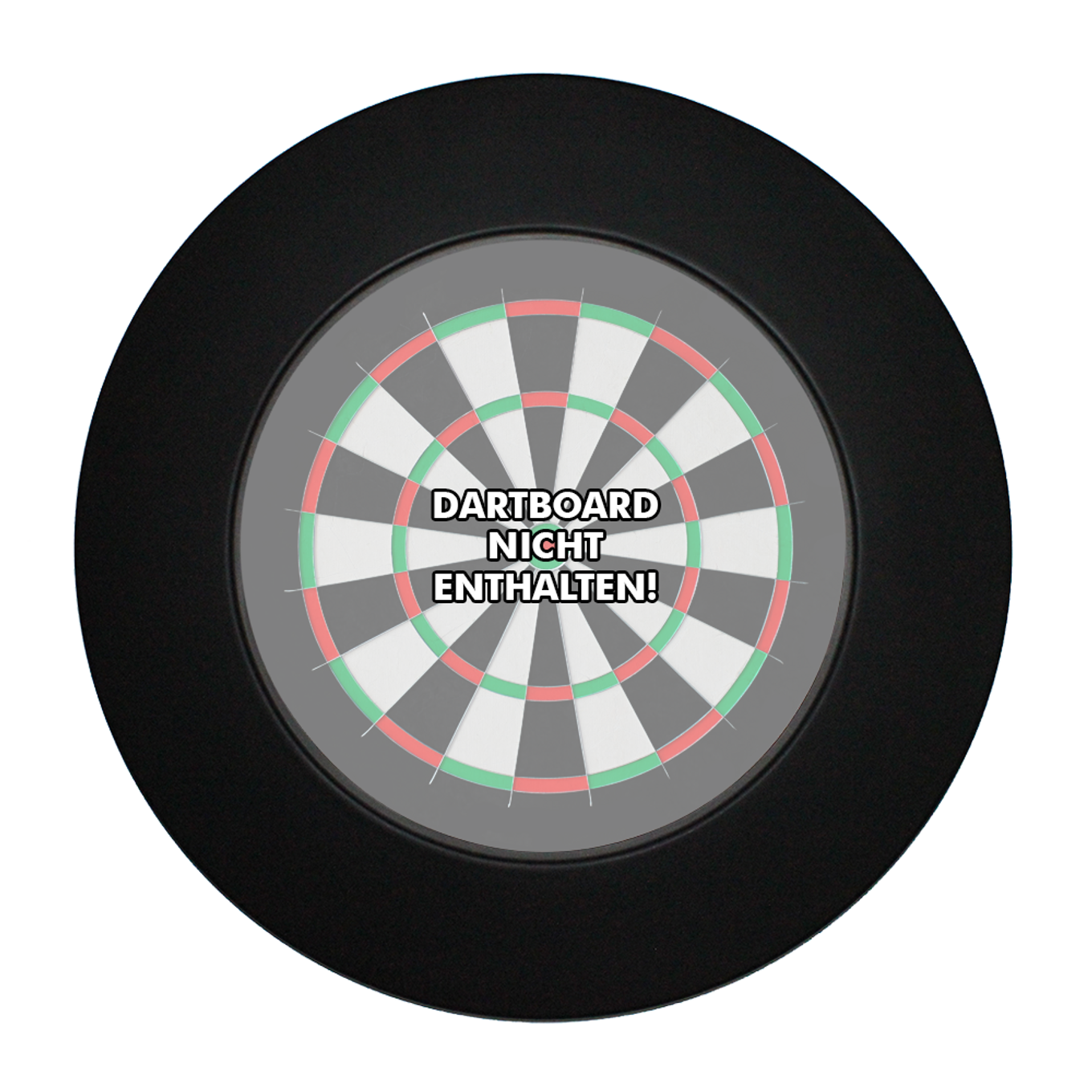 Dartboard Surround, schwarz