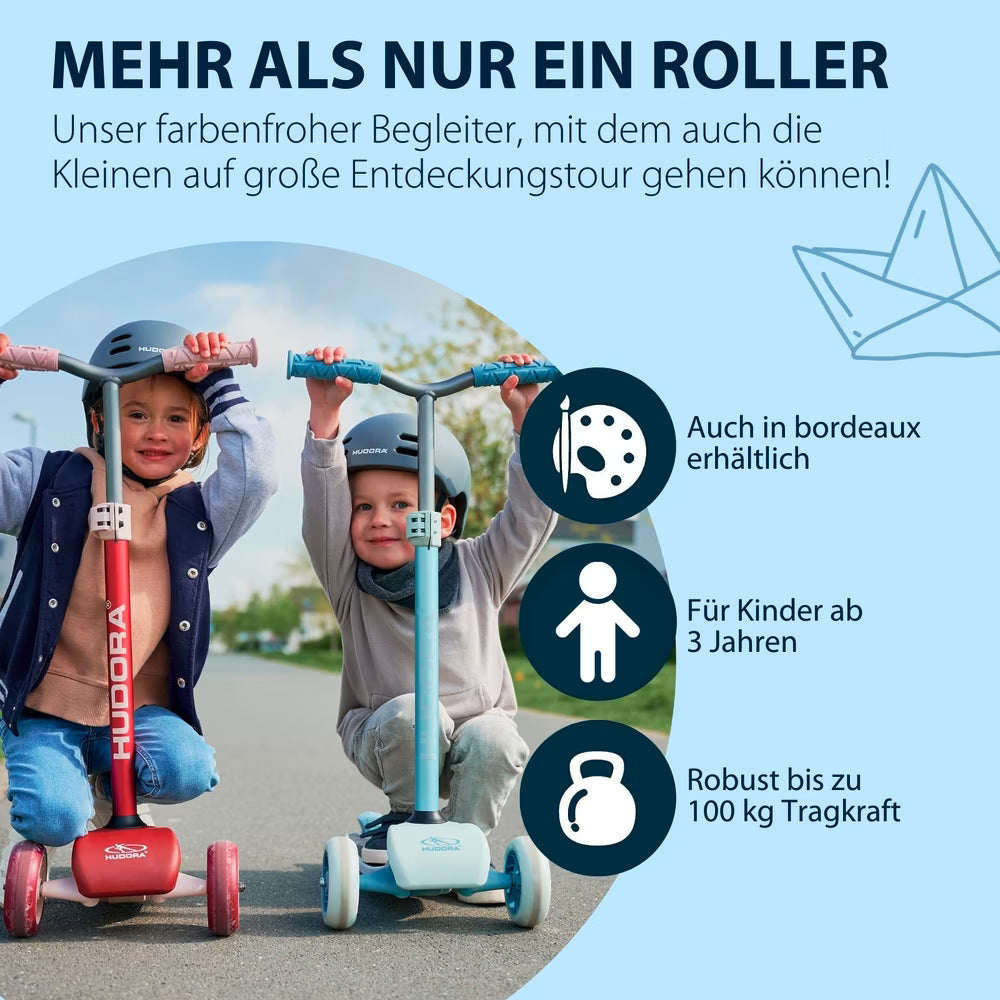 HUDORA Tri-Scooter - verschiedene Farben (B-Ware)