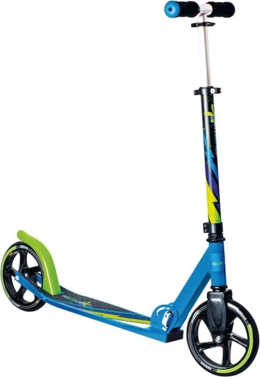 muuwmi Aluminium Scooter grün - blau - schwarz 205 mm (B-Ware)